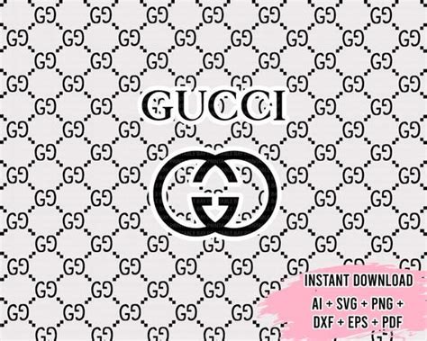 gucci logo white|printable gucci logo pattern.